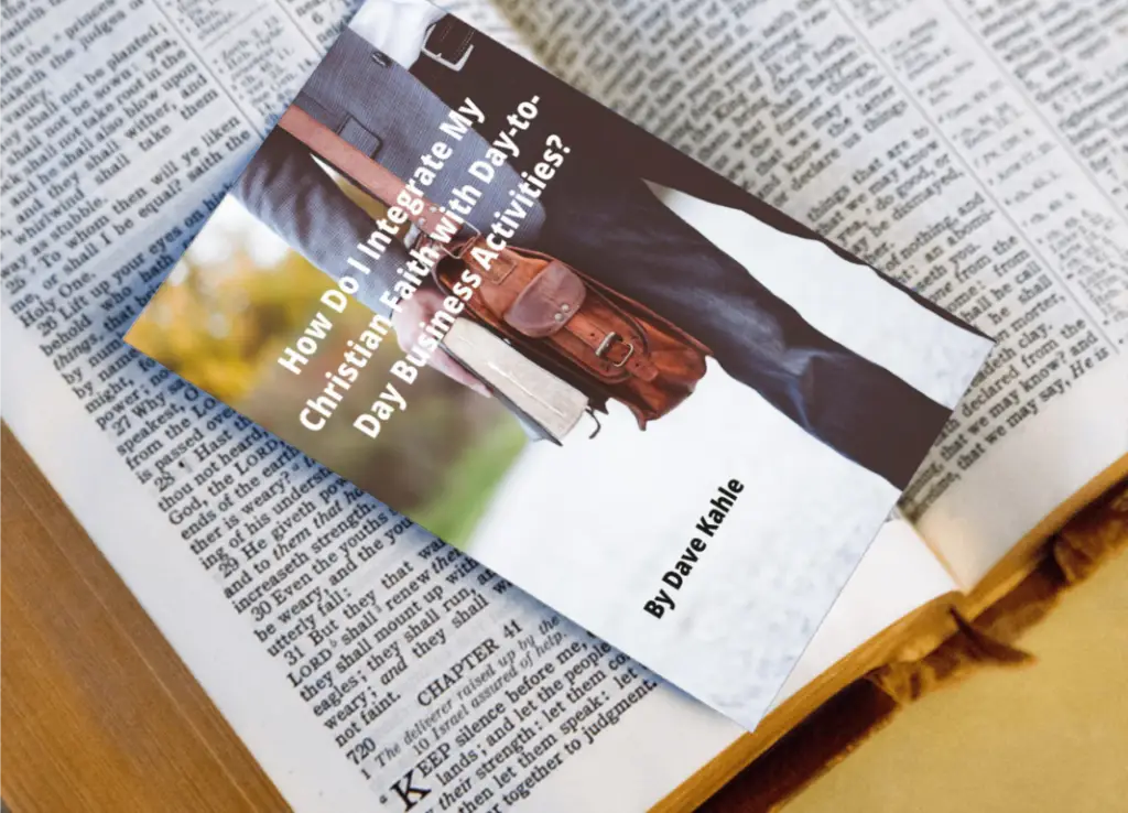 Free Book Integrate Faith in Business