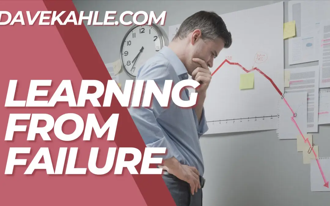 Learning from failure
