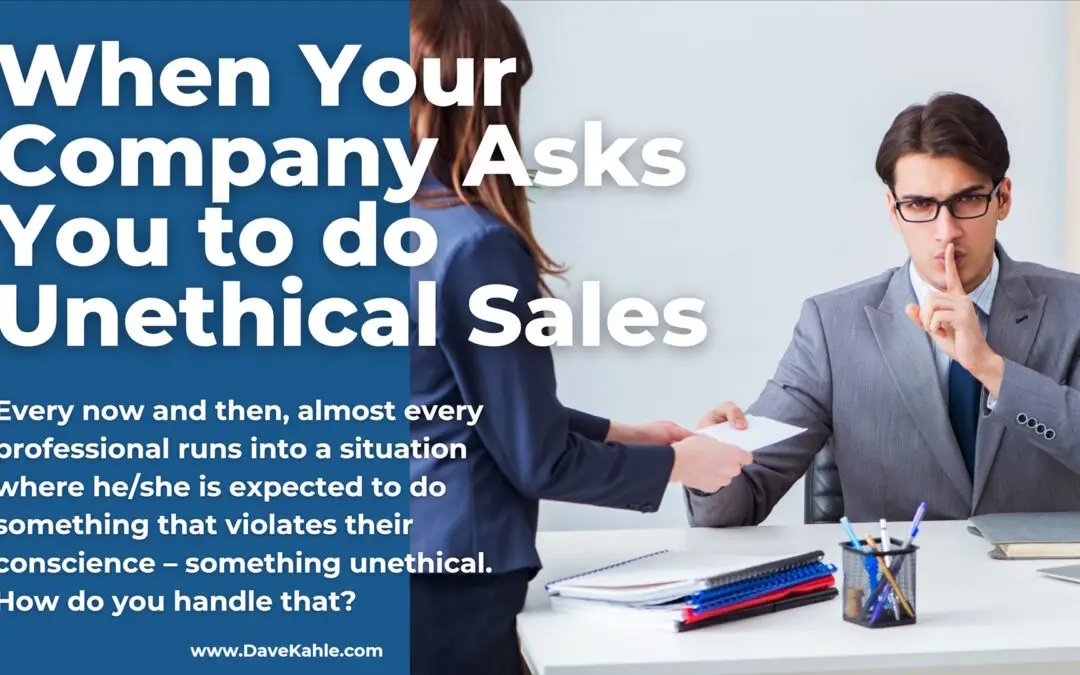 Unethical Sales