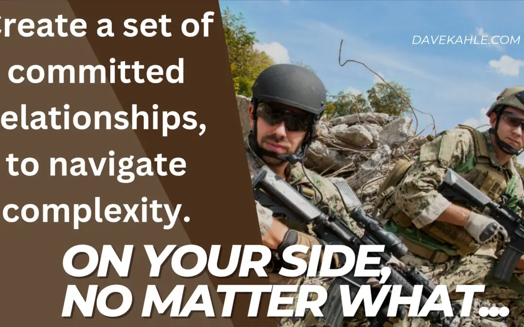 Create a set of committed relationships