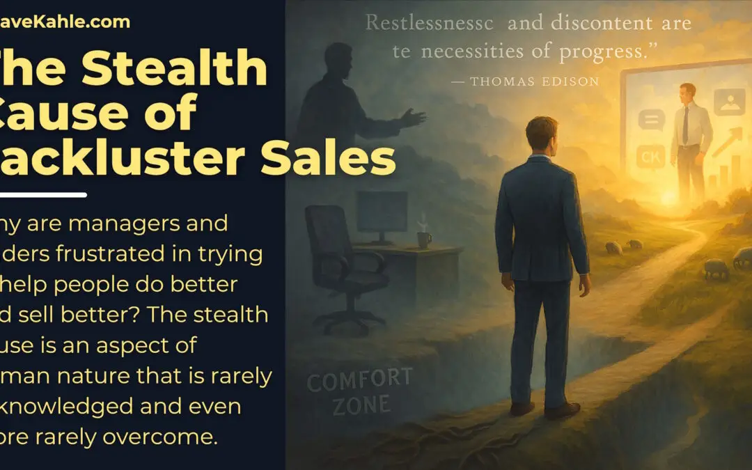 The Stealth Cause of Lackluster Sales