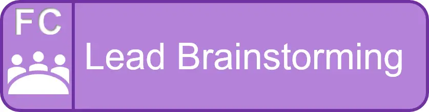 Lead Brainstorming — A Menta-Morphosis Facilitator Competency